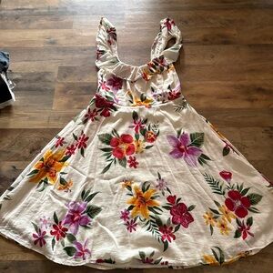 Old Navy Multicolor Floral Dress